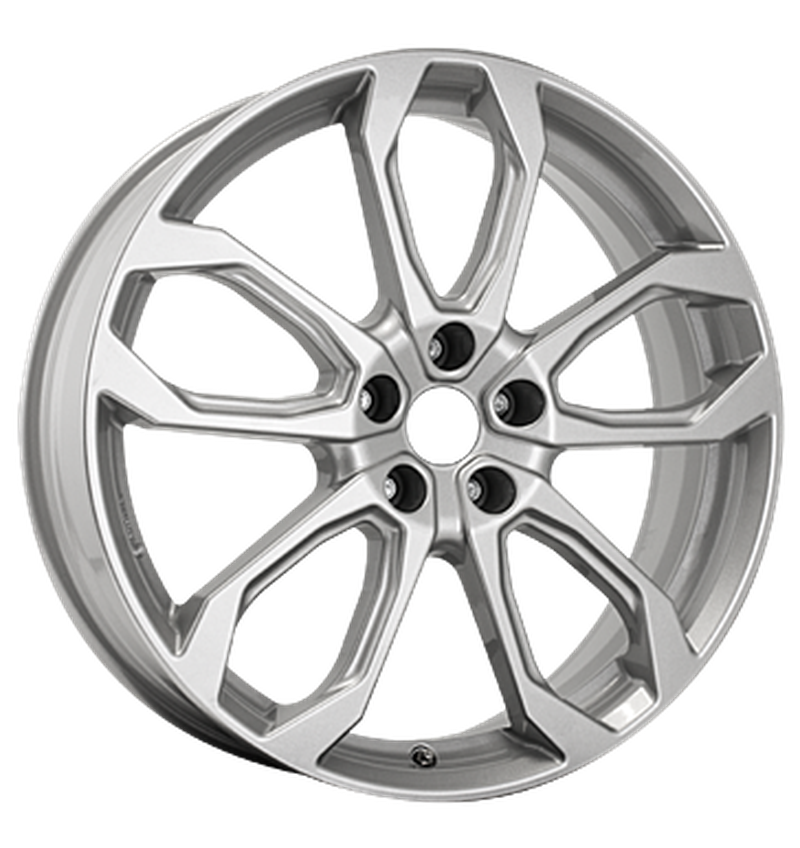 RC-Design RE1 Kristallsilber Alufelge 6.5x20 ET33 5x114.3/66.1
