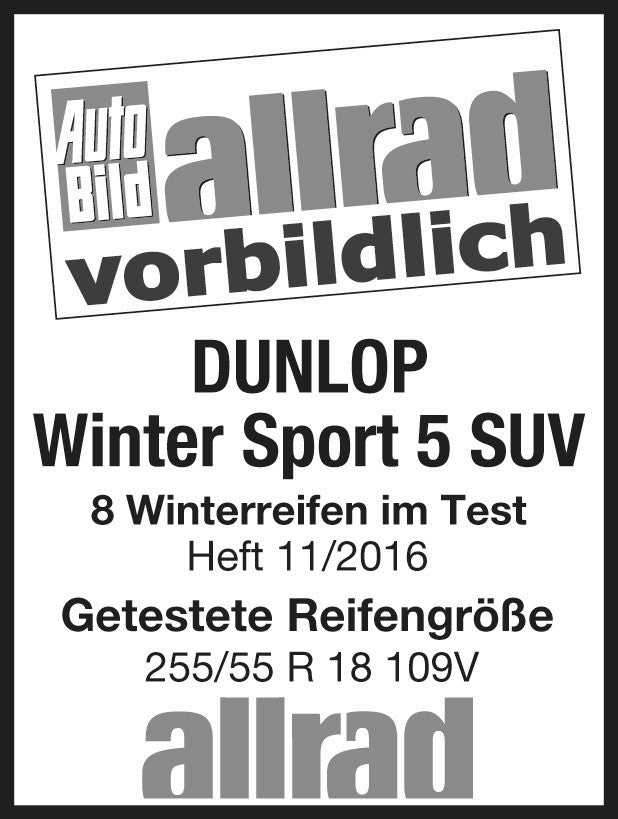 Dunlop Winter Sport 5 SUV 235/60 R18 107V Winterreifen