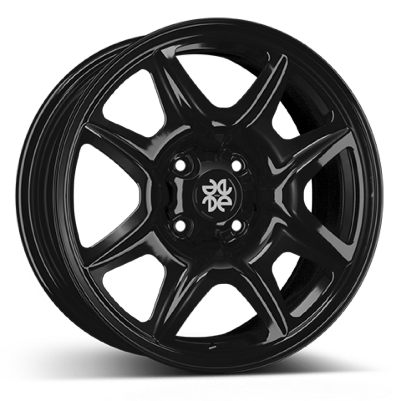 ERION 04 black Stahlfelge 6.5x16 ET45 4x100/60