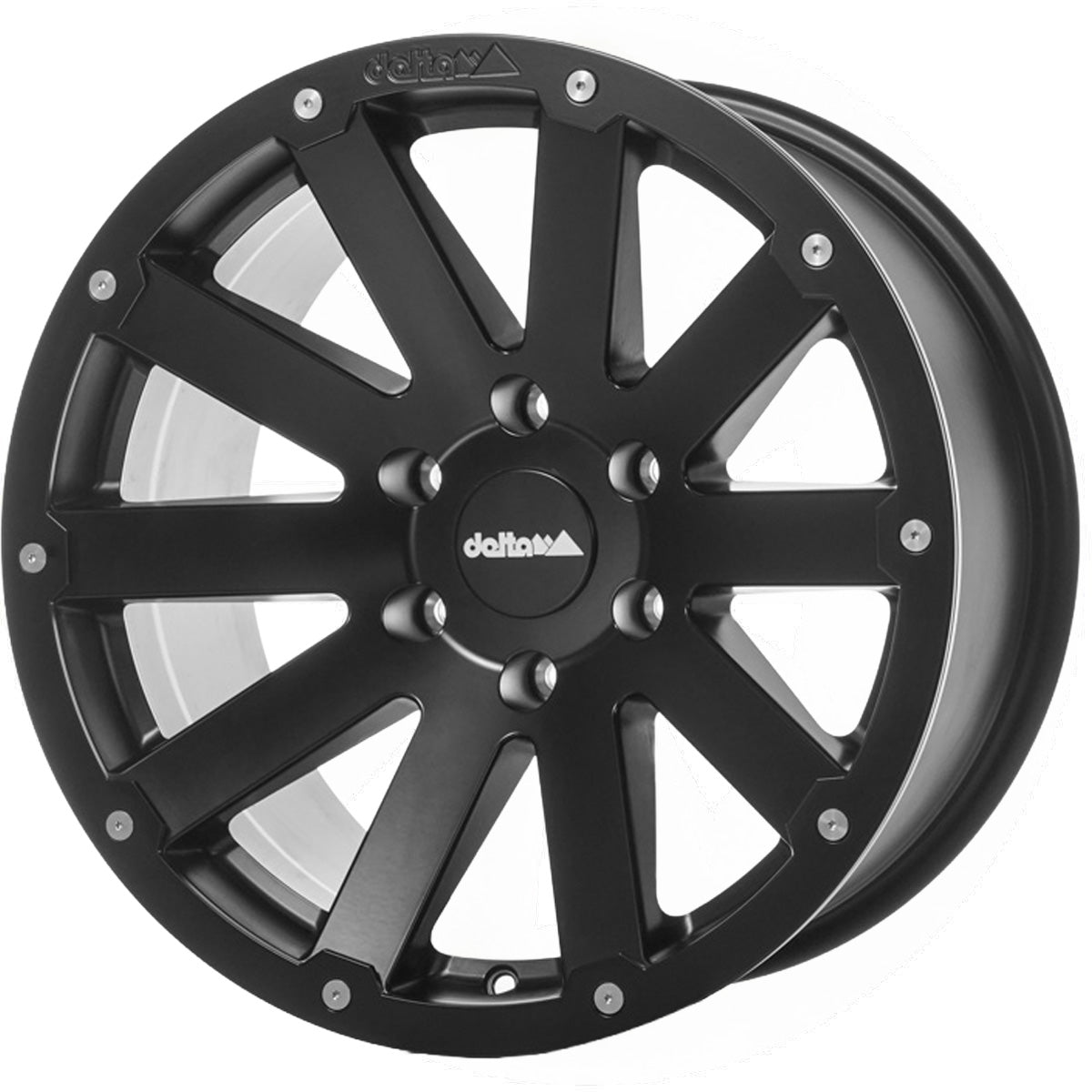 delta4x4 Hanma Alufelge 6x120 Schwarz Matt – New Transporter