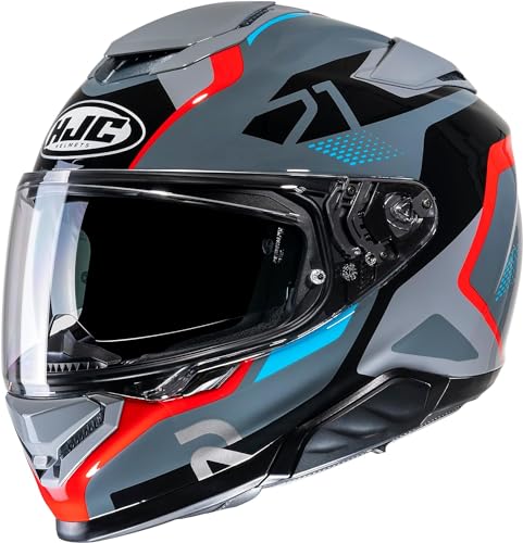 HJC Motorrad Integralhelm RPHA71 MC21: Aerodynamisch, Leicht, Komfortabel, Perfekte Passform, Größe S