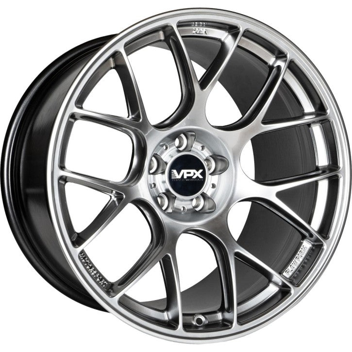 VPX Trackwheels TT.1 10,0x18 ET39 5x120 Liquid Silver