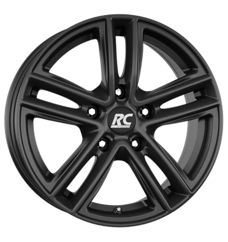 RC-Design RC27 Schwarz Klar Matt Alufelge 6.5x16 ET33 5x112/57.1