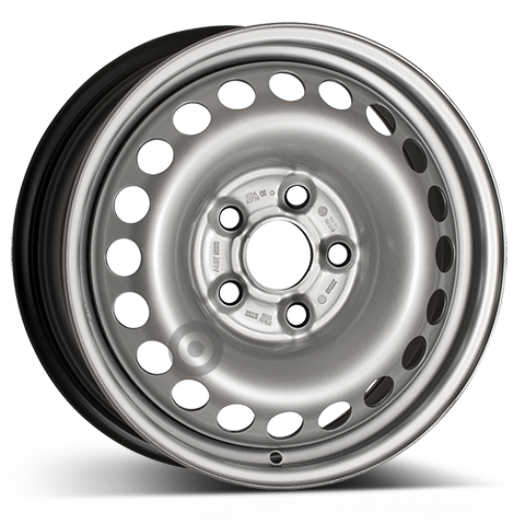 ALCAR STAHLRAD 9686 6.5x16 ET52 5x120 Silver Stahlfelge