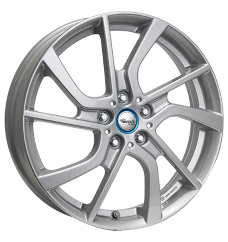 Brock eB1 Kristallsilber Alufelge 5x19 ET28 5x112/66.55
