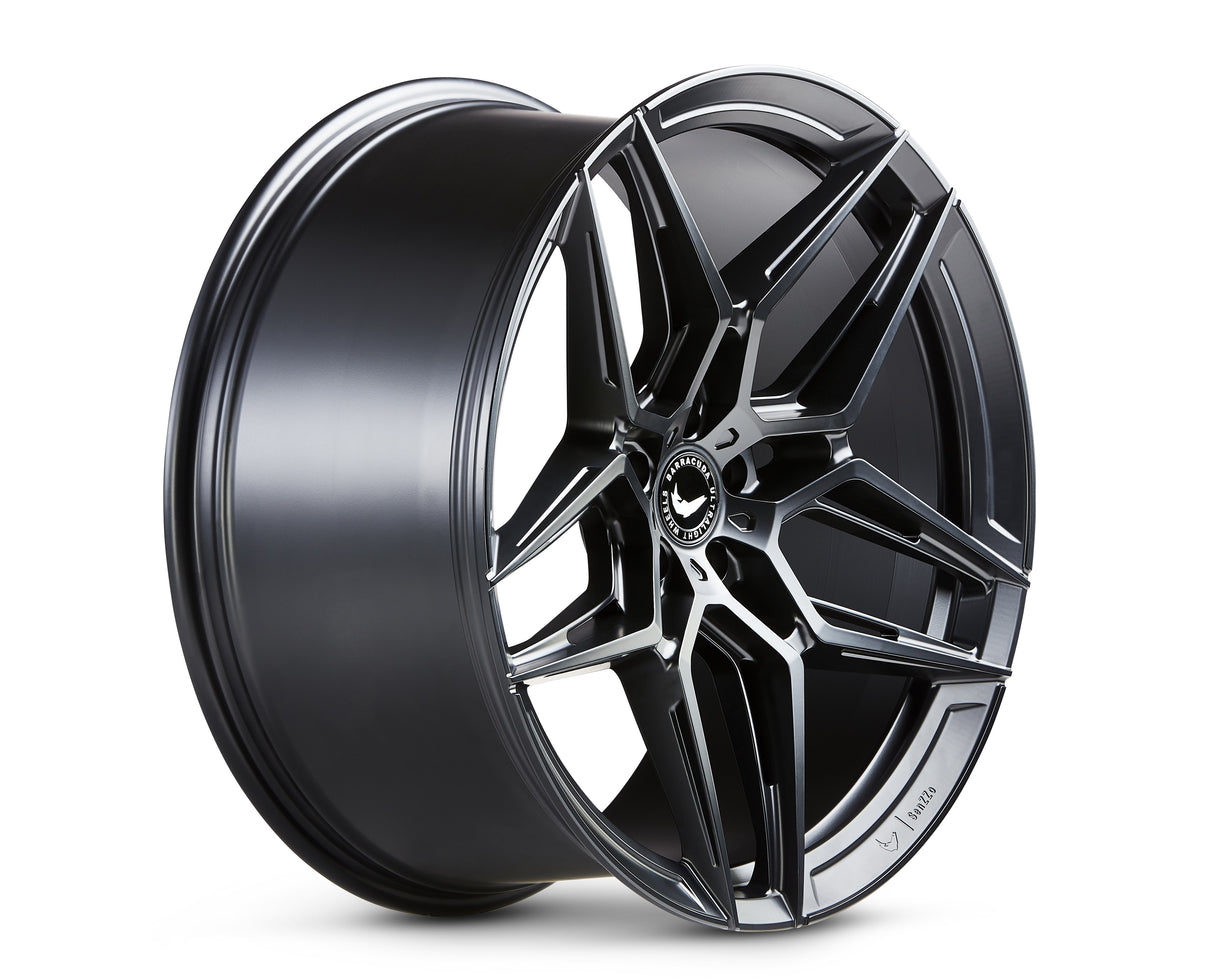 Barracuda Senzzo Alufelge 9,5x22 ET35 5x112 Mattblack Puresports