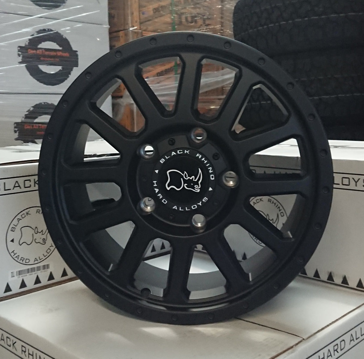 4x rims Black Rhino Havasu 8x18 ET48 5x160