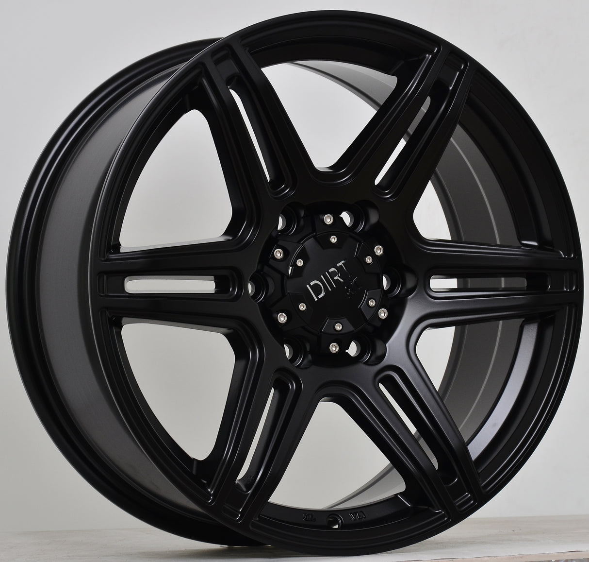 4x rims Dirt D47 8x17 ET38 5x118 + 4x tires Black Bear AT2 235/65/17