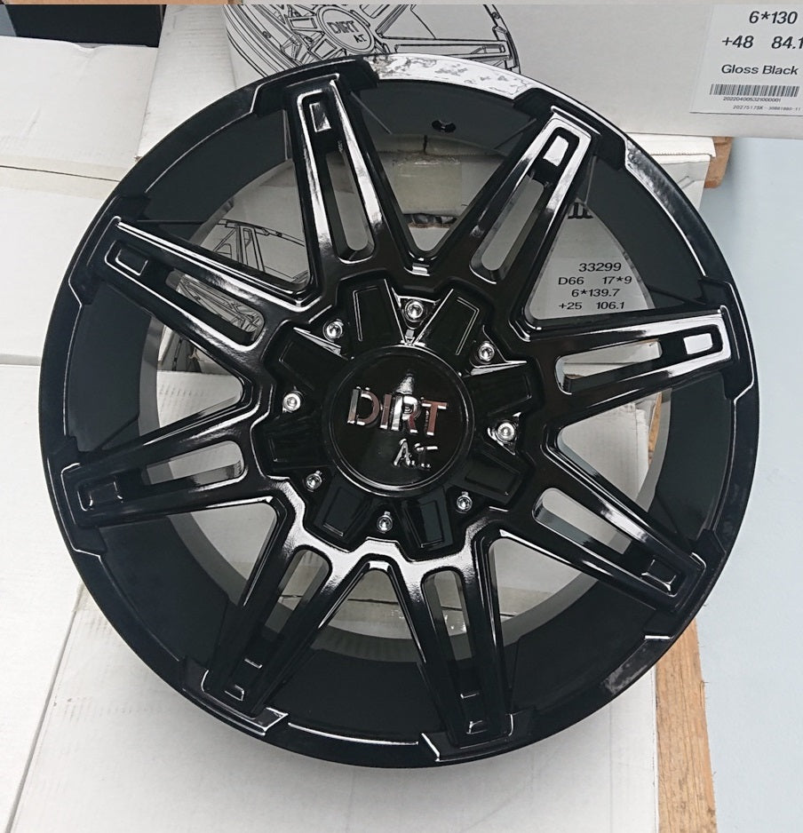 4x Felgen Dirt D88 8x18 ET48 6x130