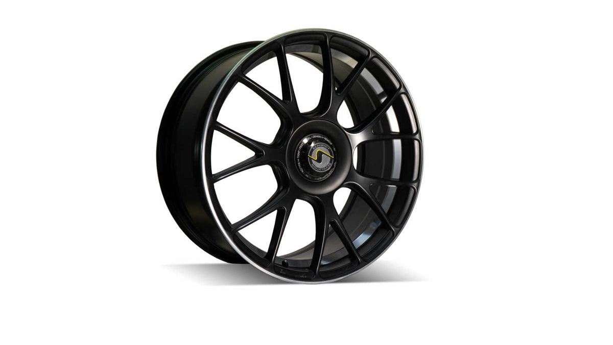Schmidt Revolution Gambit Alufelge 8,5x19 ET30 5x114,3 SatinBlack Hornpoliert/Undercut