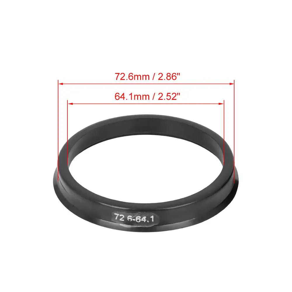 4x Zentrierringe  | 72,6 - 64,1 | 72,6 - 54,1 | 72,6 - 57,1