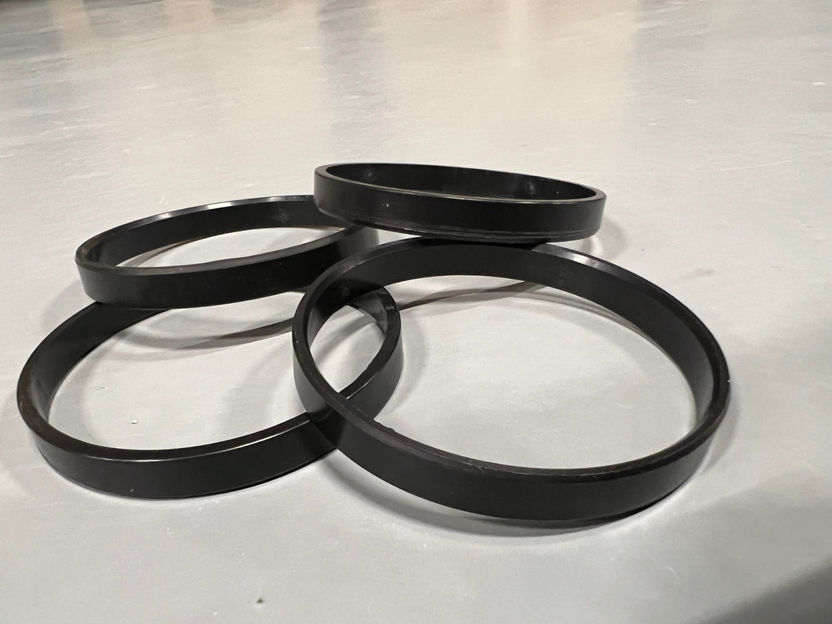 4x Zentrierring 125-121.3 - ALU