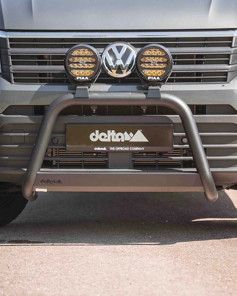 delta4x4 Frontbügel Schwarz Matt 63mm – MAN Tge Sy Sz / VW Crafter Sy Sz