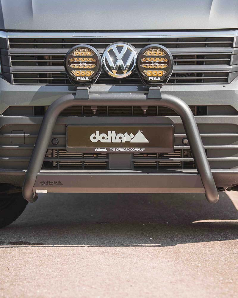 delta4x4 Frontbügel Schwarz Matt 63mm – MAN Tge Sy Sz / VW Crafter Sy Sz