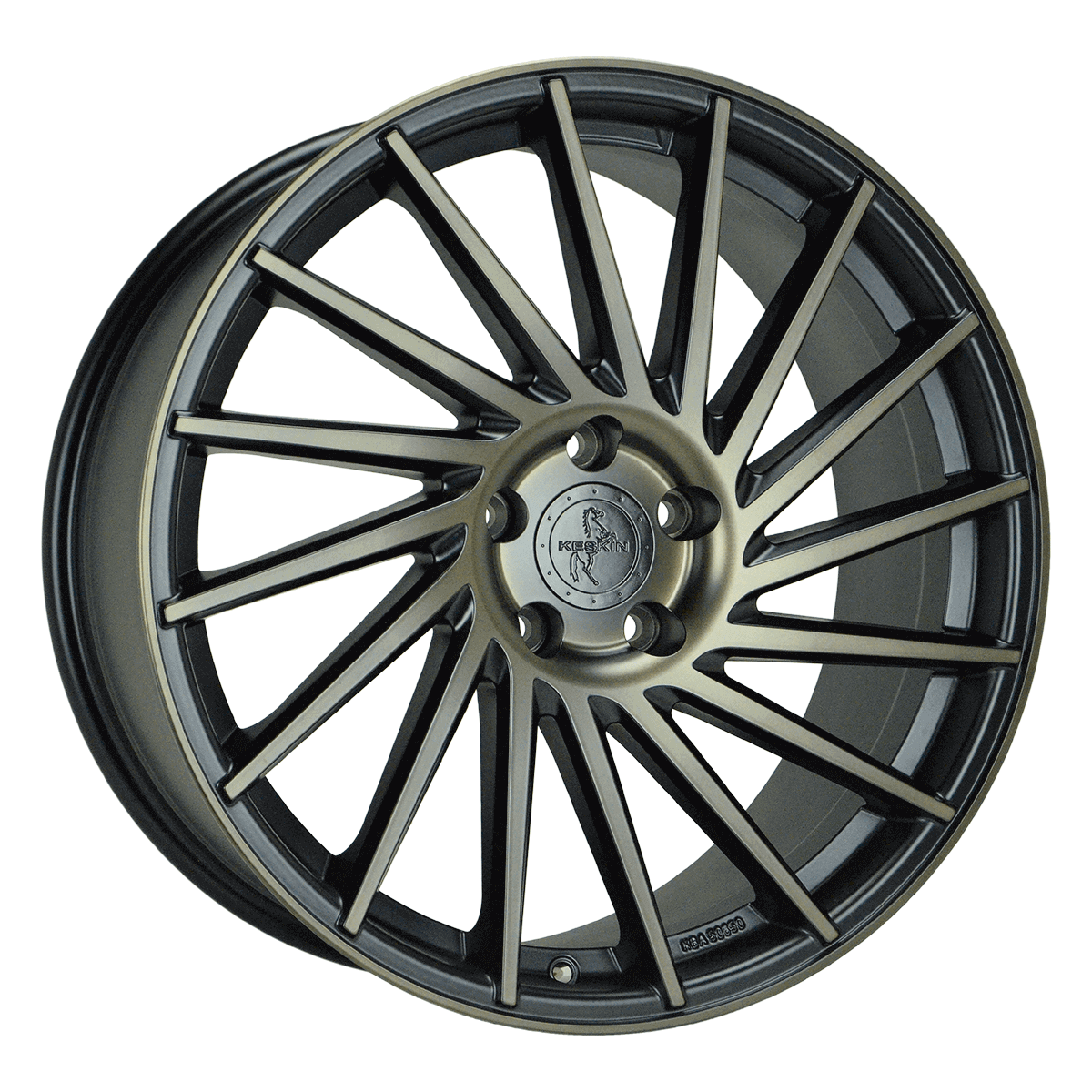 Keskin KT17 Hurricane Matt Black Bronze Alufelge 8.5x19 ET45 5x112/72.6