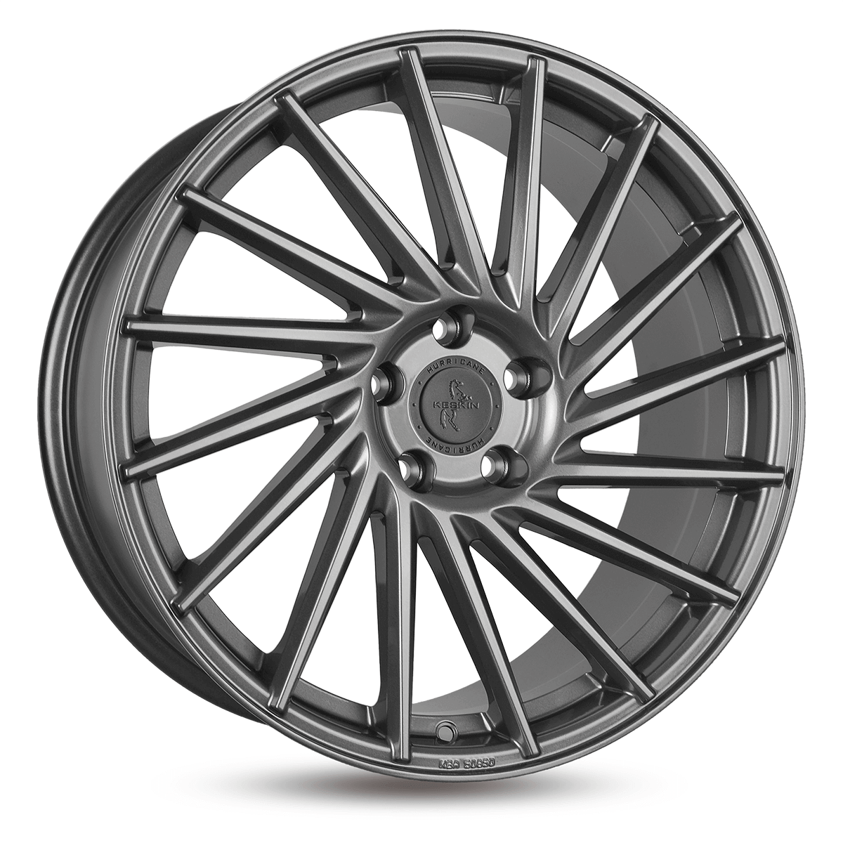 Keskin KT17 Hurricane Palladium Painted Alufelge 8x18 ET40 5x114.3/72.6