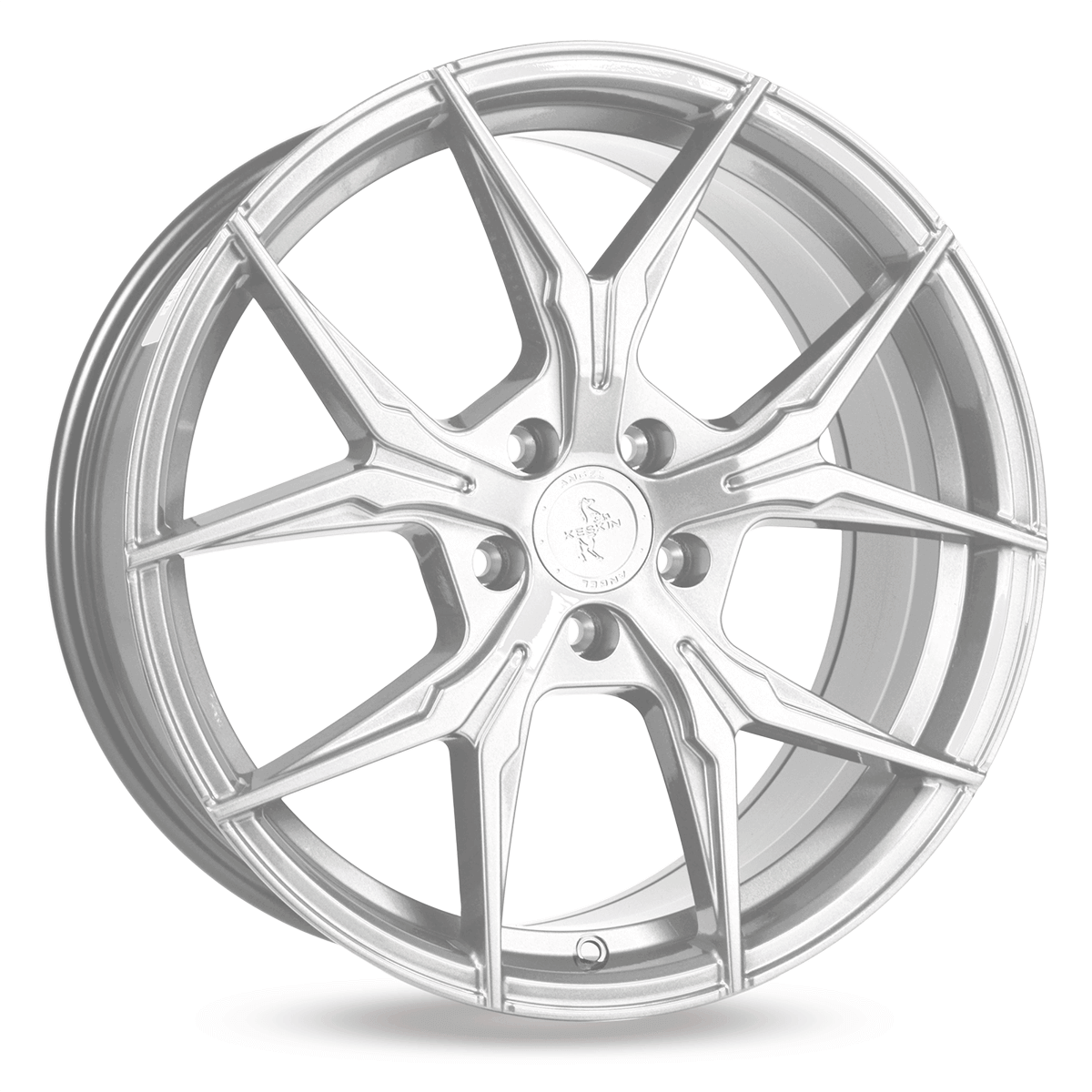 Keskin KT19 Angel Silver Painted Alufelge 8.5x19 ET45 5x108/72.6