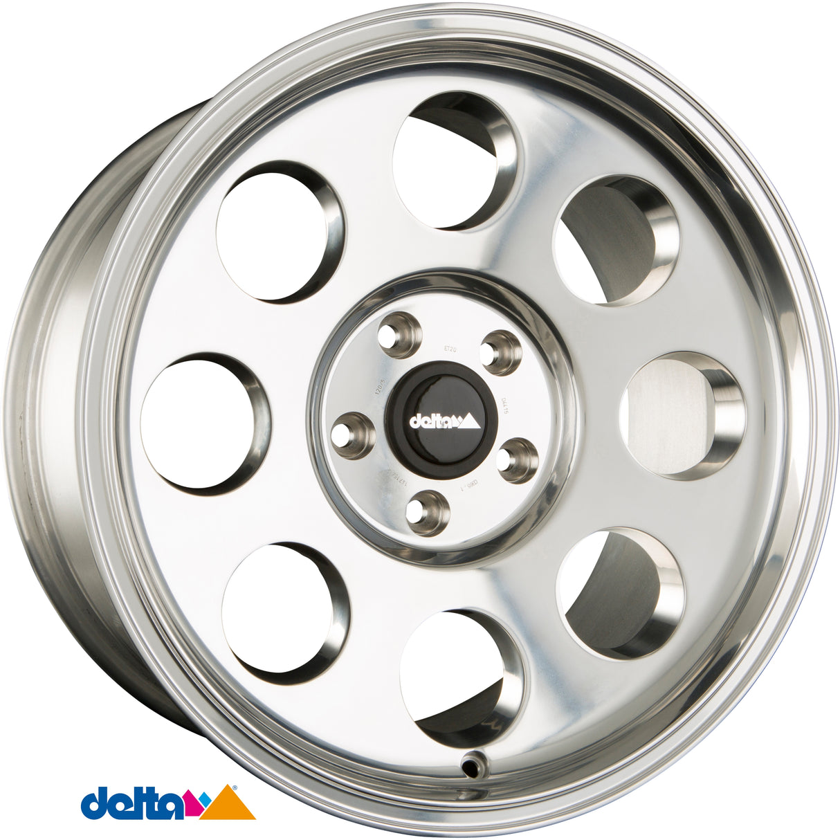 delta4x4 LegacyForged glanzpoliert Alufelge 6x114,3 Polished + Clearcoated – X-Klasse