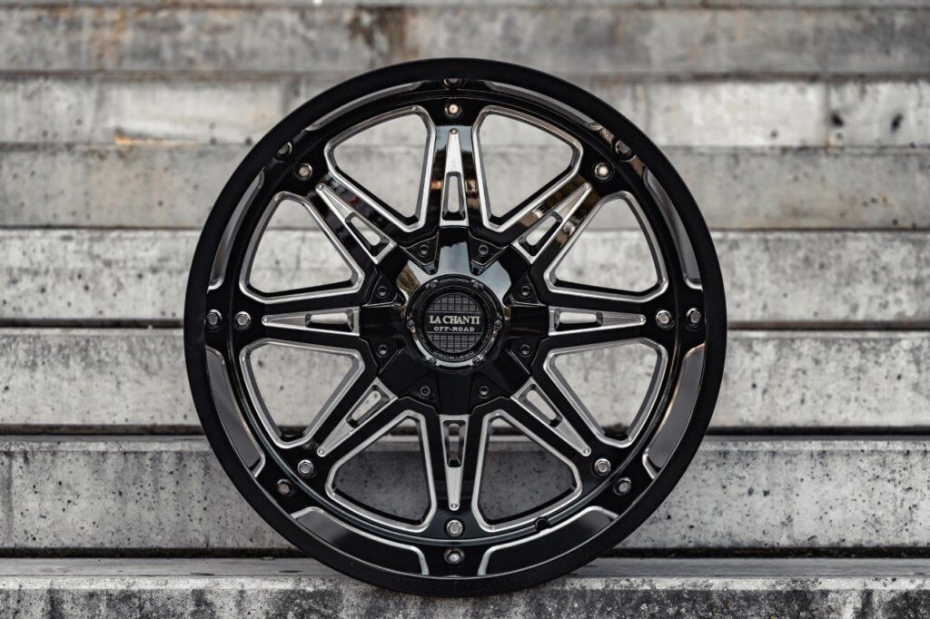 La Chanti LC-OF9 12J x 22 Zoll 6x135 ET-24 Matt Black
