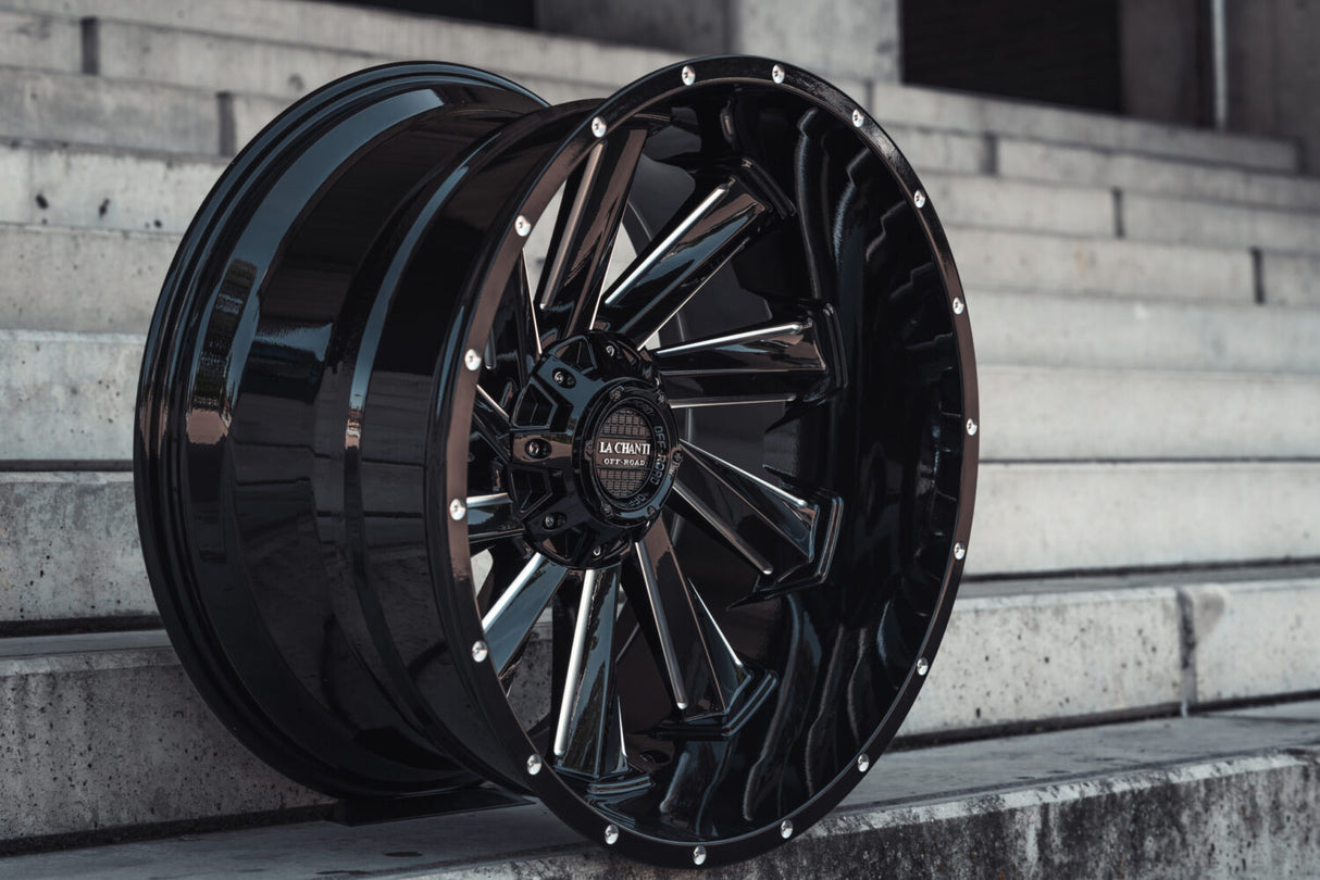 La Chanti LC-OF10 12J x 22 Zoll 6x139,7 ET-44 Glossy Black