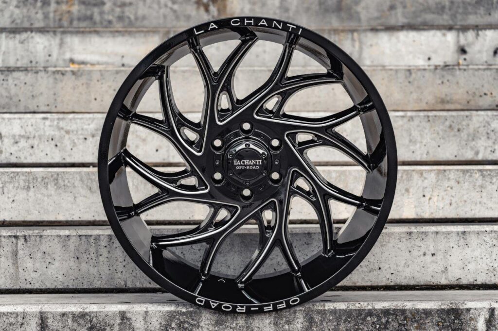 La Chanti LC-OF20 11,5J x 22 Zoll 6x139,7 ET-25 Glossy Black Milled