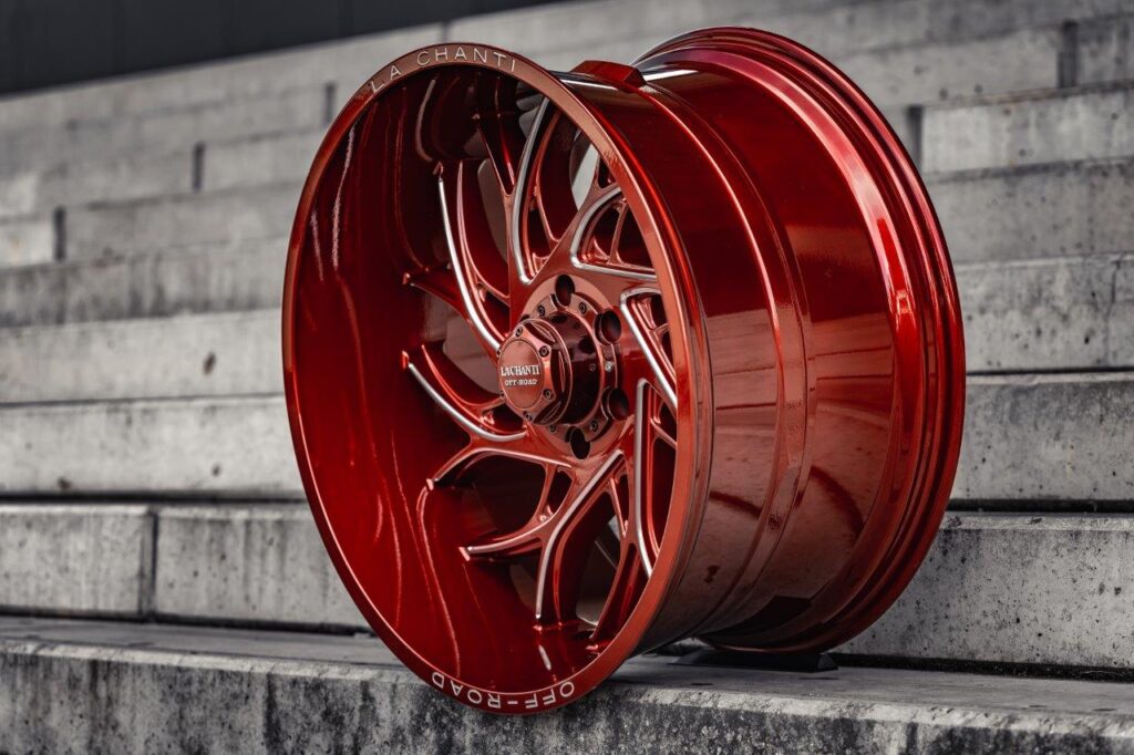La Chanti LC-OF20 11,5J x 22 Zoll 6x139,7 ET-25 Glossy Red Milled