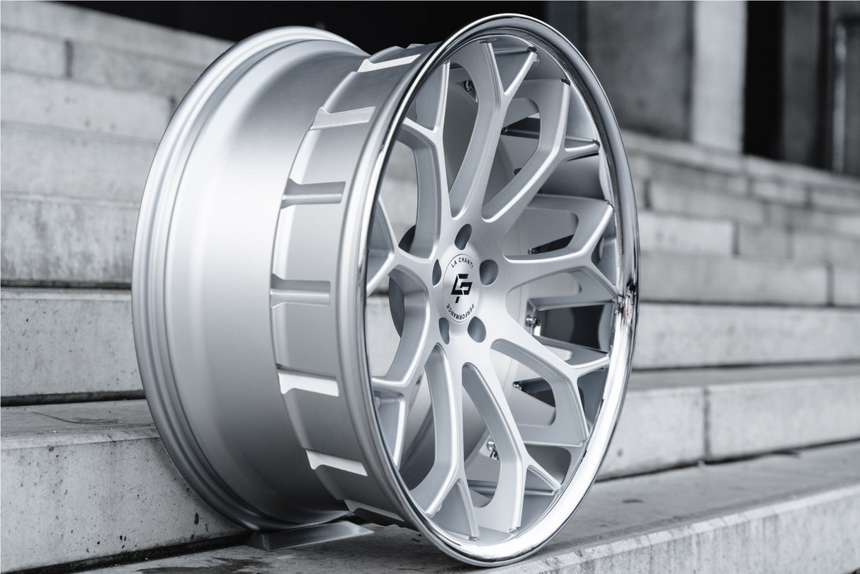 La Chanti LC-P20 9J x 22 Zoll 5x115 ET15 Brushed Silver – SS LIP