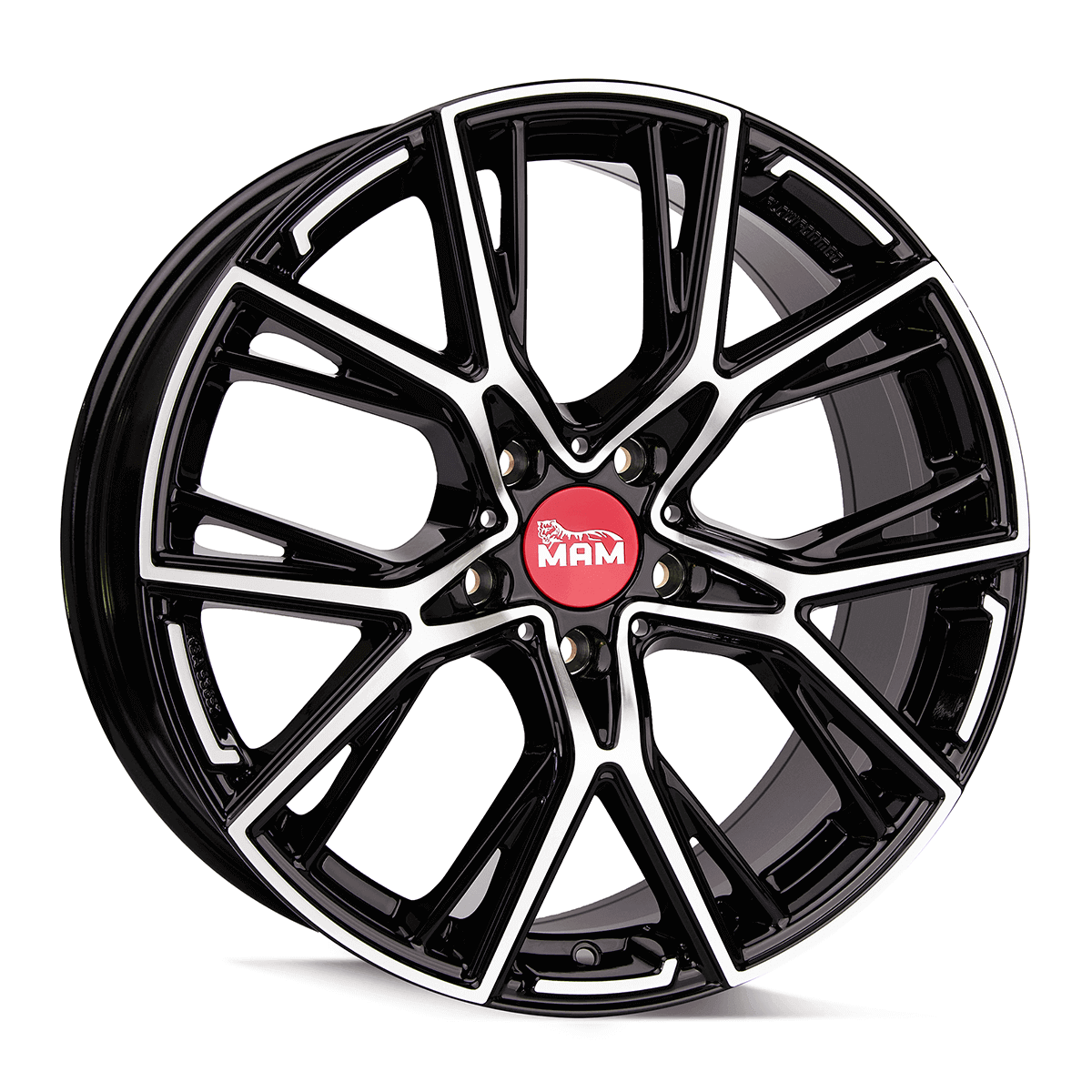MAM B4 Black Front Polish Alufelge 8.5x19 ET40 5x114.3/72.6