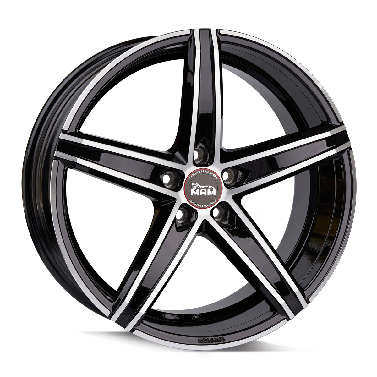 MAM OX-18 Black Front Polish Alufelge 8.5x19 ET45 5x108/72.6