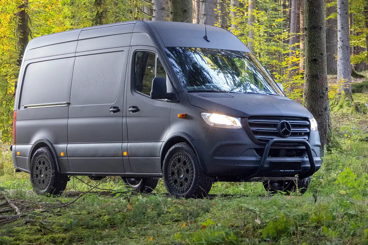 delta4x4 Frontbügel Schwarz Matt 70mm