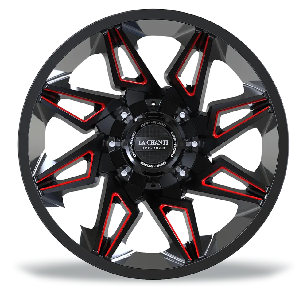 La Chanti LC-OF11 12J x 20 Zoll 6x135 ET-44 Machined Black