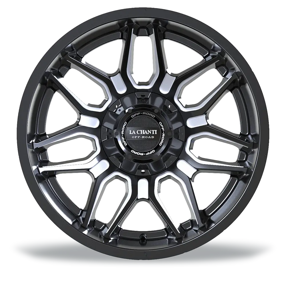 La Chanti LC-OF13 12J x 20 Zoll 5x127 ET-44 Glossy Black Milled