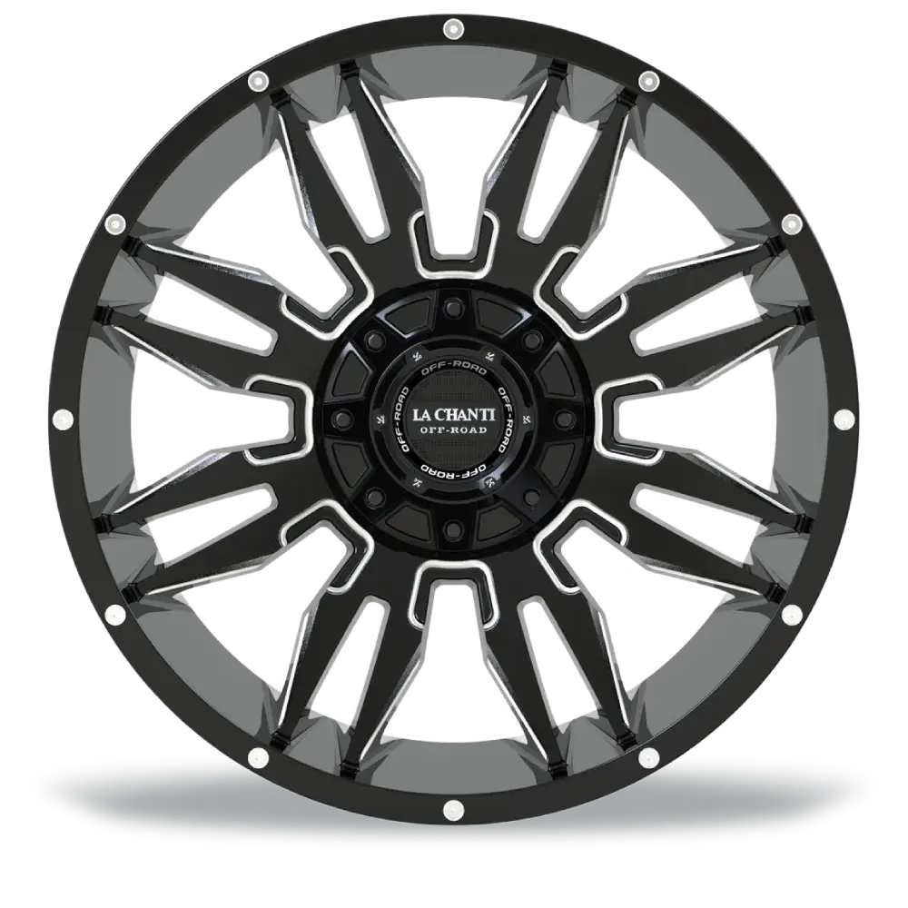 La Chanti LC-OF5 10J x 20 Zoll 5x127 ET0 Glossy Black Milled