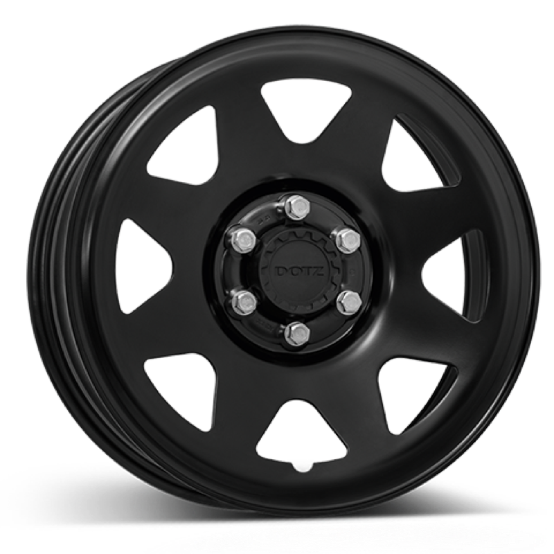 DOTZ 4x4 Dakar HD black Stahlfelge 7x17 ET44 6x120/74.5