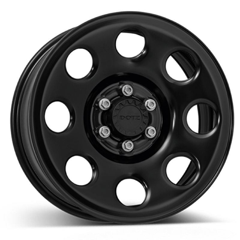 DOTZ 4x4 Outland black Stahlfelge 8x18 ET45 6x130/84