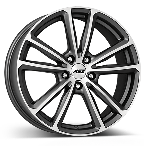 AEZ Tioga titan Alufelge 7x17 ET45 5x112/57.1