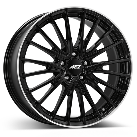 AEZ Berlin black Alufelge 7.5x19 ET49 5x112/66.6