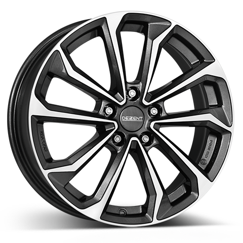 DEZENT KS dark Alufelge 7x17 ET50 5x114.3/67.1