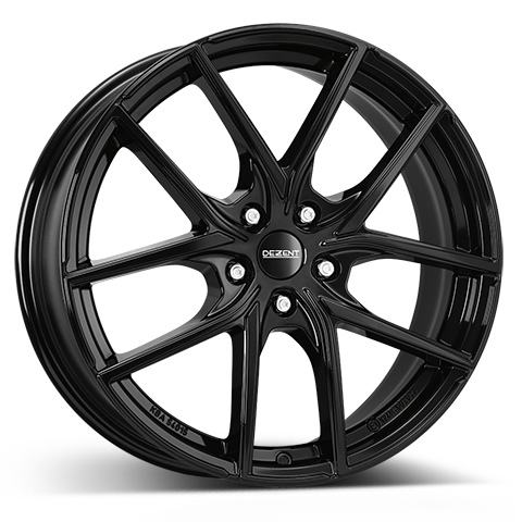 DEZENT TO black Alufelge 7x17 ET50 5x108/63.4
