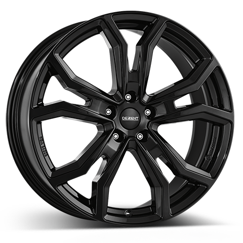 DEZENT TV black Alufelge 9x19 ET30 5x112/66.6