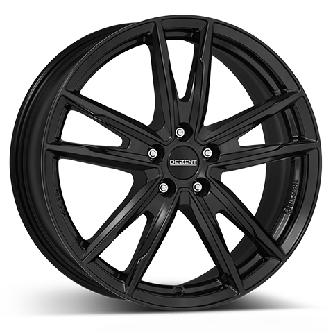 DEZENT KF black Alufelge 7.5x18 ET44 5x108/65.1
