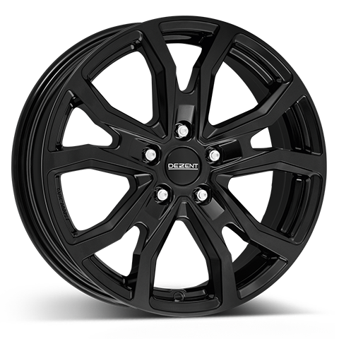 DEZENT TV-Trailer black Alufelge 6.5x17 ET30.05 5x112/66.6