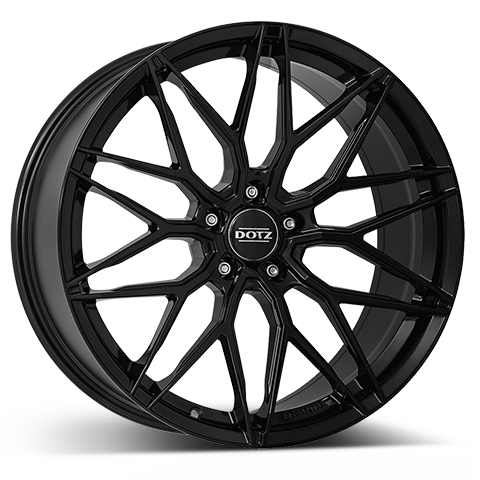 DOTZ Suzuka black Alufelge 8x18 ET35 5x120/72.6
