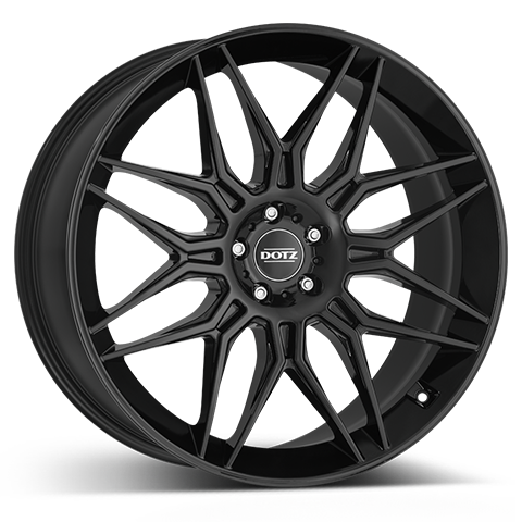 DOTZ LongBeach black Alufelge 9.5x22 ET43 5x130/71.6