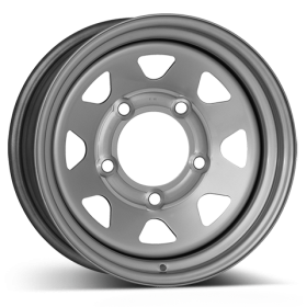 DOTZ 4x4 Dakar 16 Zoll 7x16 ET33 6x139.7 | silver | Wintergeeignet