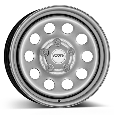 DOTZ 4x4 Modular Stahlfelge 7x16 ET30 5x120/65