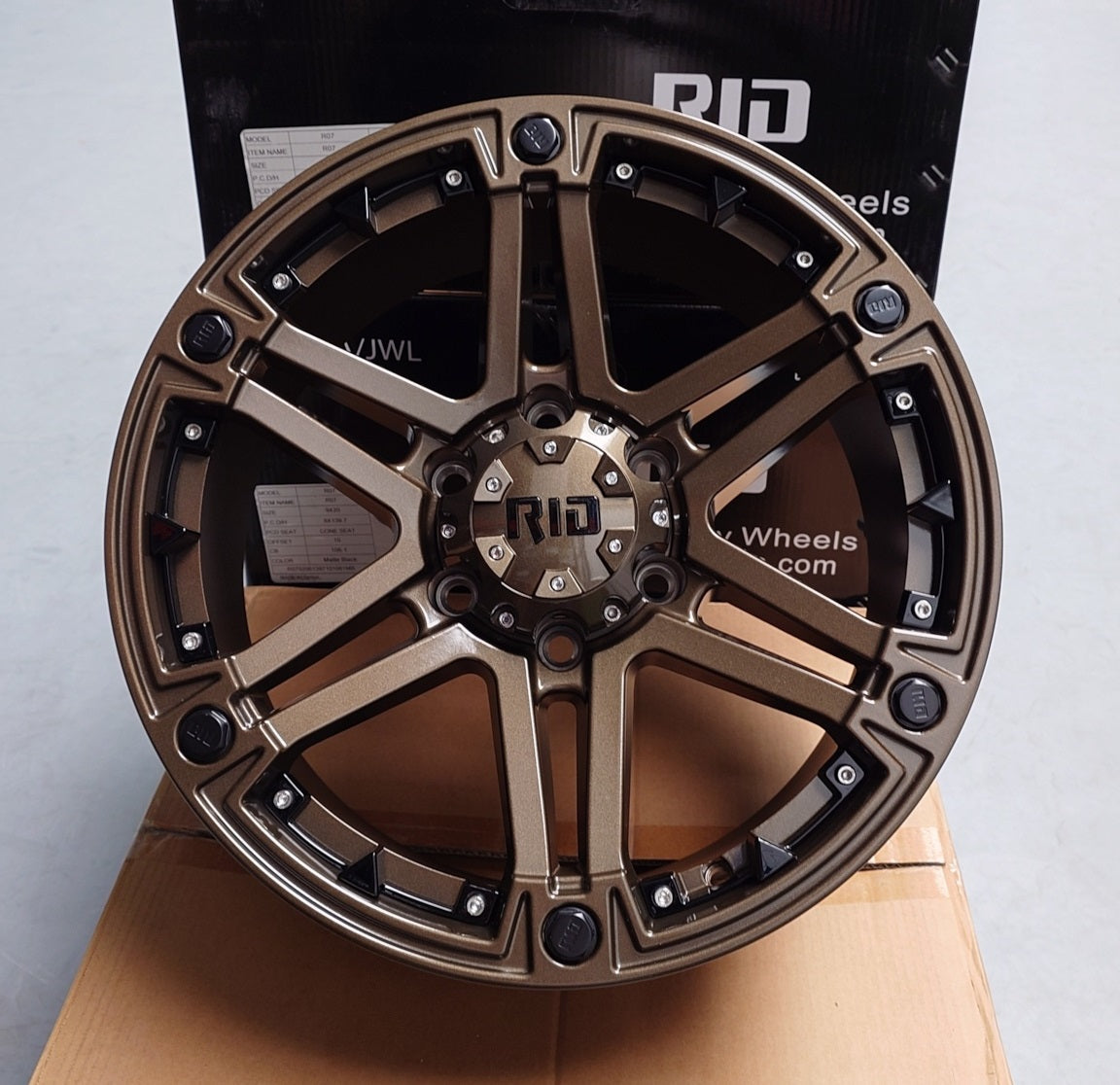 4x Felgen RID R01 9x18 ET25 6x139,7