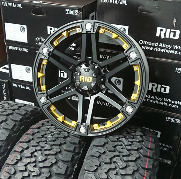 4x Felgen RID R01 9x18 ET10 6x139,7