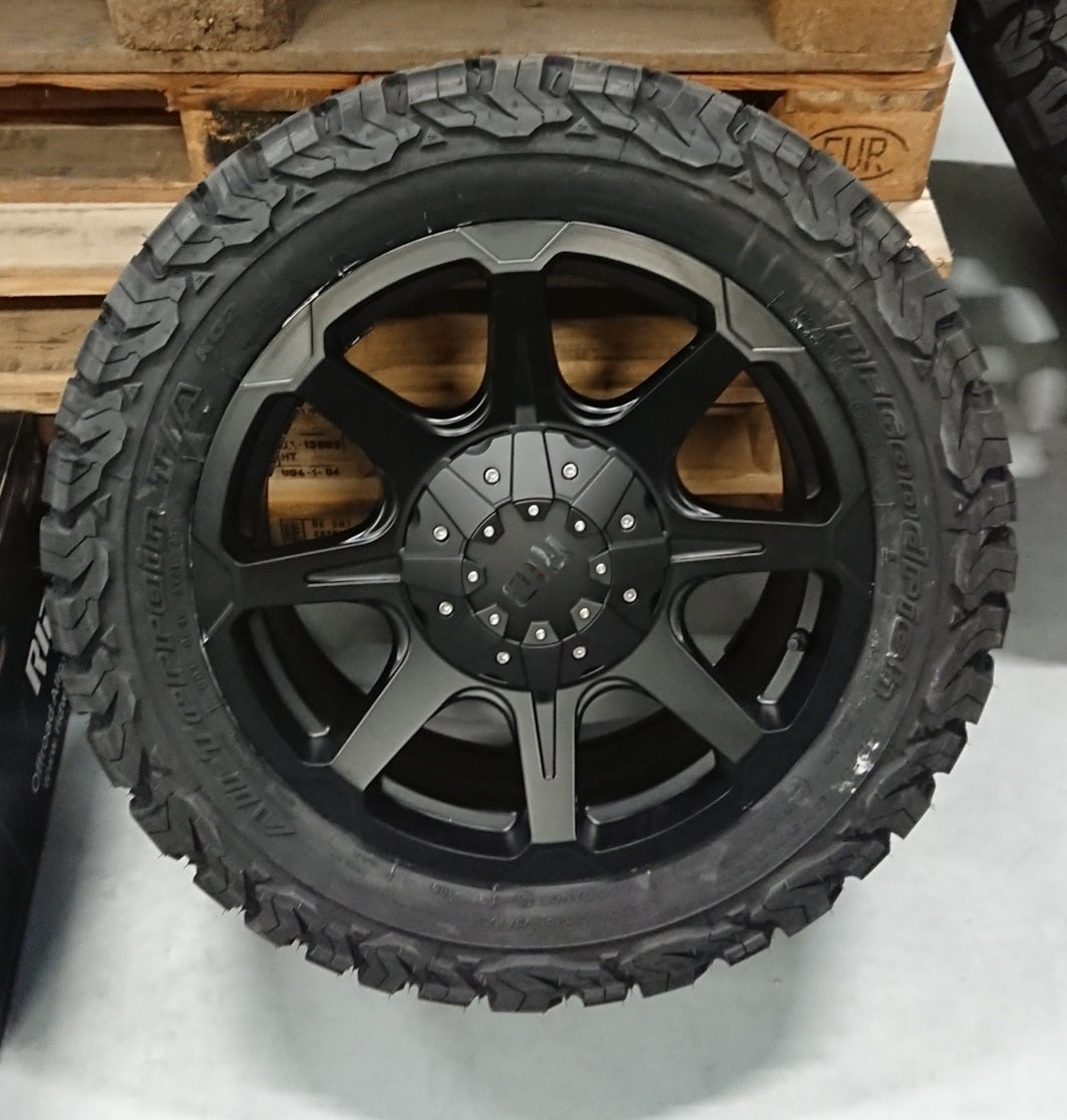 4x Felgen RID R05 8×18 ET50 5×130 + 4x Reifen BF Goodrich KO2 255/55/18