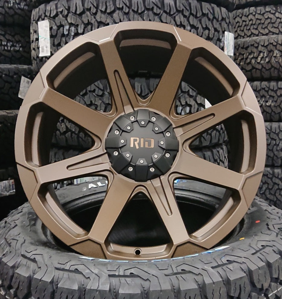 4x rims RID R05 | Matte Dark Bronze | 9×20 ET20 | 5×139.7 bolt circle